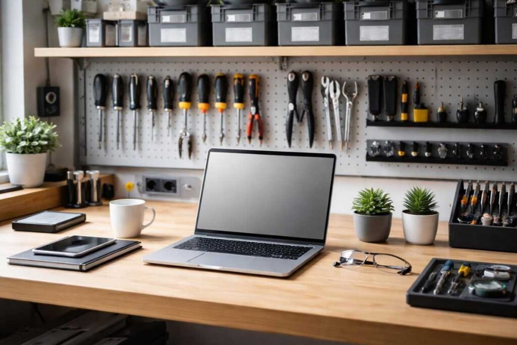 Bancada de trabalho: como estruturar um espaço funcional e eficiente